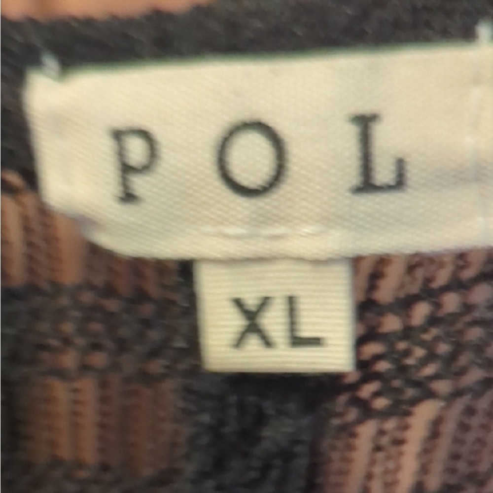 π€ POL Black Sheer Knit Duster Cardigan β XL π€ - Picture 3 of 3